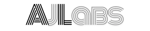AJ Labs Logo for light theme