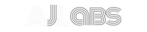 AJ Labs Logo for dark theme